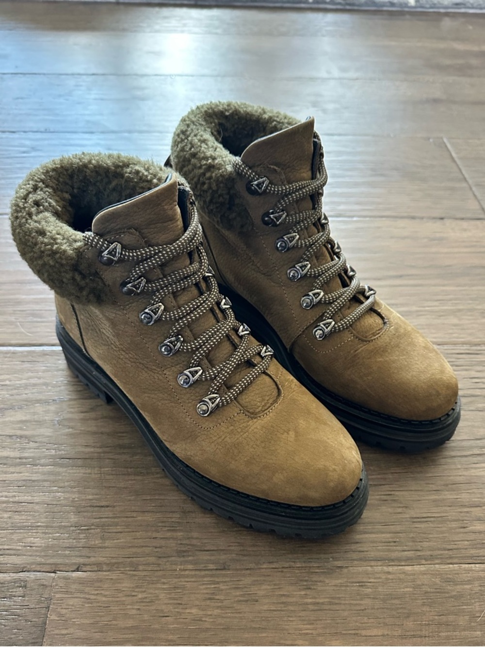 M. Gemi Alpi boots size 39.5 Olive